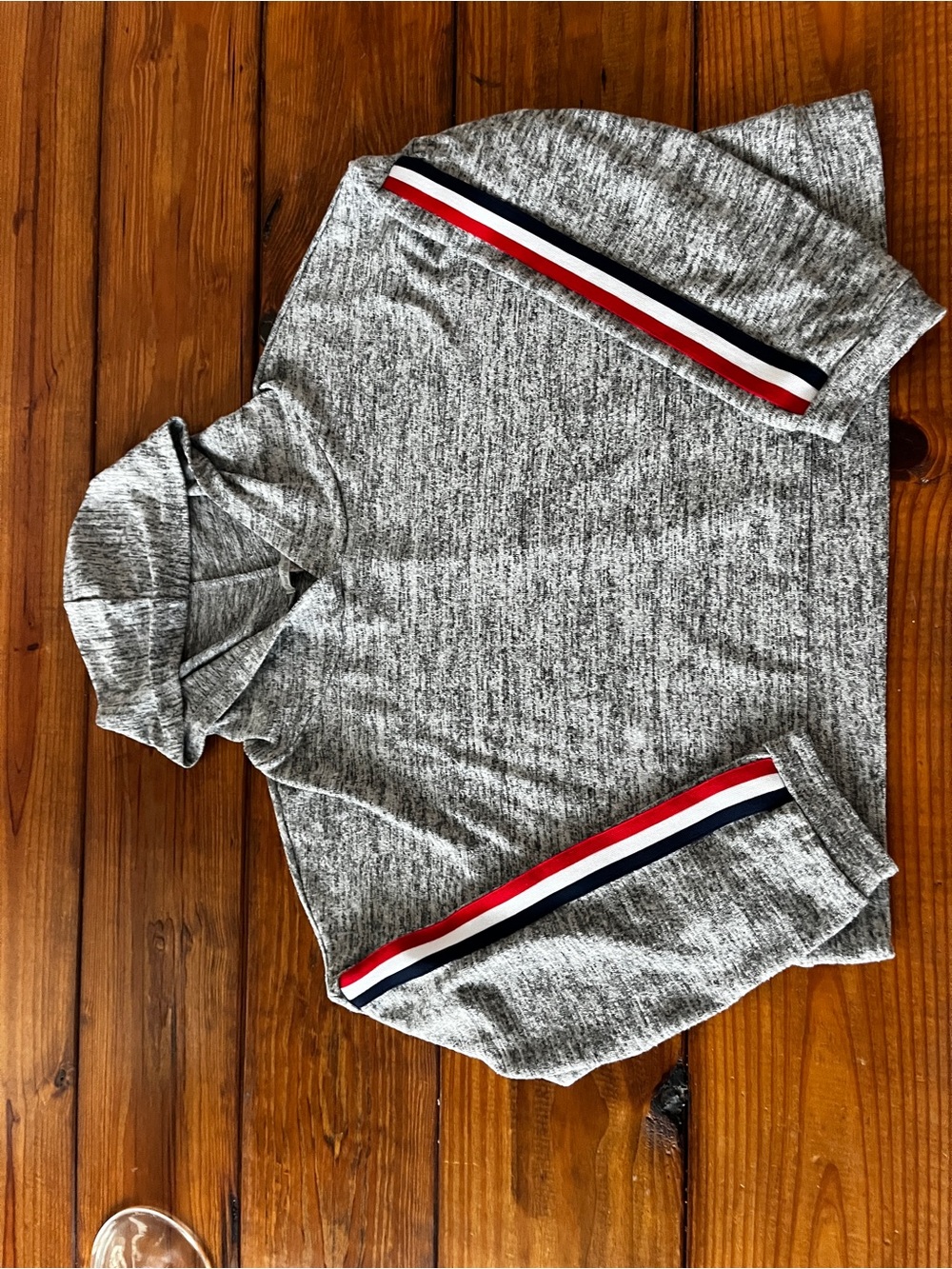 Charlotte Russe Heather Gray Knit Top